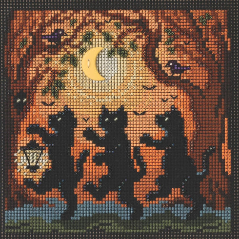 Mill Hill Into The Woods Beaded Counted Cross Stitch Kit 2023 Buttons & Beads Autumn MH142326...