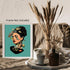 Posterizer 1 pcs-fishes and a vintage woman collage-Art for Animal Lovers-Retro Art-Gift for Art Lovers- UNFRAMED Wall Art...