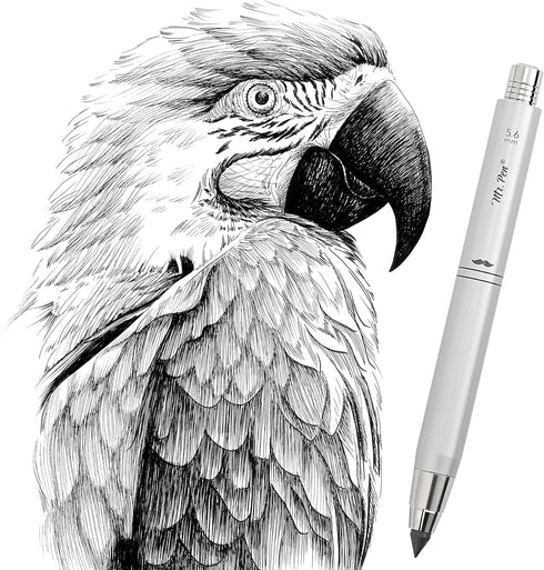 Mr. Pen- 5.6 mm Mechanical Pencil Lead Holder, Clutch Pencil, 5.6mm Lead Holder, Clutch Lead Holder, Mechanical Drawing Pencils for Sketching, Mec...