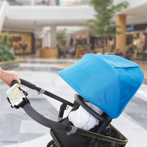 Dreambaby Stroller EZY-Fit Phone Holder- Suitable for Most Phones Including iPhone, Samsung, Motorola- Fits All Strollers, Prams, Wheelchairs, and...