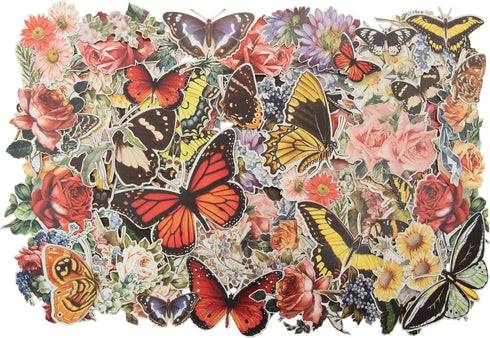 Tim Holtz Idea-ology Layers-Botanicals, 83 Pieces, TH93554...