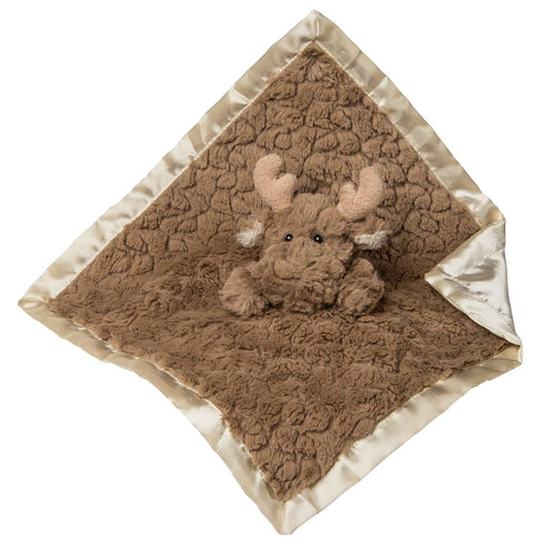 Mary Meyer Putty Nursery Stuffed Animal Security Blanket, 13 x 13-Inches, Moose...