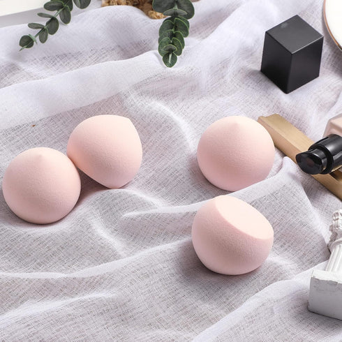 DAB&GLOW Ultra Soft Wet Dry Marshmallow Makeup Sponge Set Latex Free Mochi Blender for Foundation Powder Cream Concealer Bronzer Blush Perfect Fla...