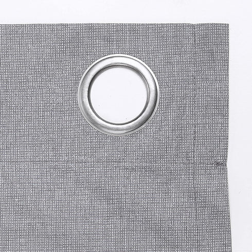 Sun Zero Columbia Thermal Insulated 100% Blackout Grommet Curtain Single Panel, 50" x 84", Gray...