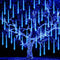 Christmas Lights Outdoor, 288 LED 12" 8 Tubes Meteor Shower Lights Outdoor Christmas Decorations Plug in, Waterproof Snow Falling Rain Icicle Xmas...
