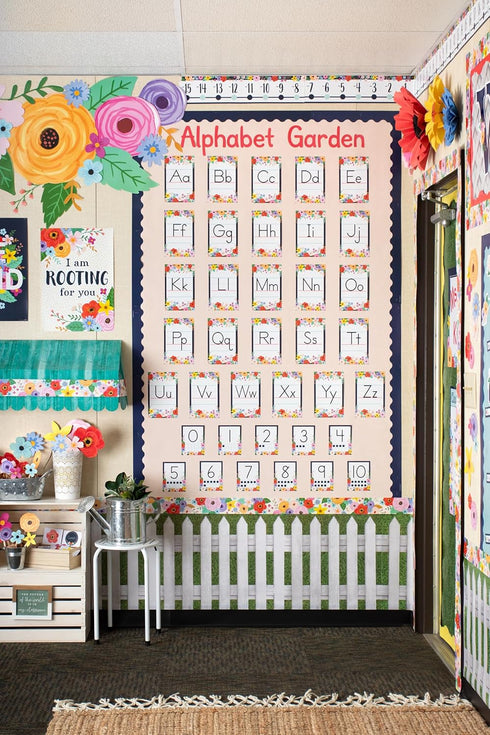 Teacher Created Resources Wildflowers Alphabet Bulletin Board (TCR6818)...