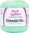 Coats Crochet Aunt Lydia's Crochet, Cotton Classic Size 10, Mint Green...