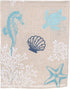 DII Design Imports Seashore Embroidered Table Runner...
