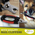 Dog Grooming Hammock for Medium Dogs - 10 in 1 Pet Grooming Hammock with Nail Clipper for Dogs, Nail File, Comb - Dog Hammock for Nail Trimming, D...