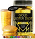 MONÉGASQUE Gold Edible Glitter for Drinks 15g – Edible Glitter for Cakes & Cocktails - Gold Luster Dust for Cocktail, Halloween Food Decorations, ...