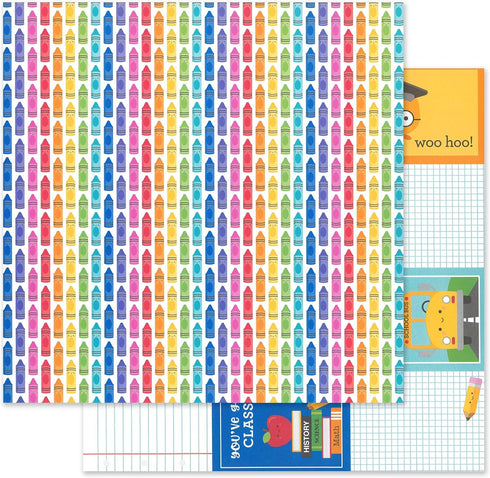 DOODLEBUG DESIGN SCHOOL DAYS PAPER 12X12 PACK...