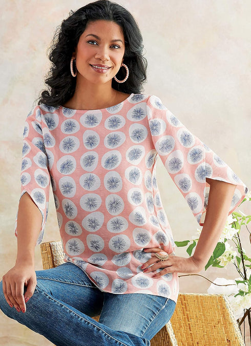 Butterick B6687Y Easy Women's Semi-Fitted Shirt Sewing Patterns, Sizes 4-14, White...