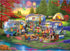 RoseArt - Kodak Premium - Shiny Happy Campers - 1000 Piece Jigsaw Puzzle for Adults...