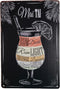 8" x 12" Popular Cocktails and Drink Bar Mix Recipes Menu for Bartenders on Metal Tin Sign Wall Decor Plaque Poster (MAI TAI)...