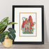 Dimensions Forest House Counted Cross Stitch Kit for Beginners, 5" x 7", 14 Cnt. White Aida 4 pcs...