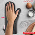 AVACRAFT Oven Mitts Pair, Flexible, 100% Cotton with Unique Heat Resistant Food Grade Silicone, Thick Terry Cloth Interior, 500 F Heat Resistant (...