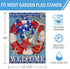 Welcome Summer Nautical Crab Decorative Small Garden Flag, Coastal Beach Anchor Lifebuoy Home Outside House Yard Decoration, Starfish Sea Ocean Fa...