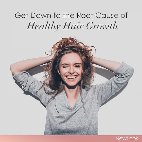 New Look Hair Growth Support Vitamins for Women and Men | Clinical Strength Supplement for Hair Loss | Supports Thicker, Fuller Hair with Biotin -...