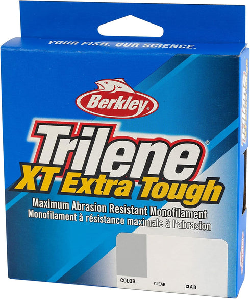 Berkley Trilene® XT®, Clear, 8lb | 3.6kg, 330yd | 301m Monofilament Fishing Line, Suitable for Saltwater and Freshwater Environments...
