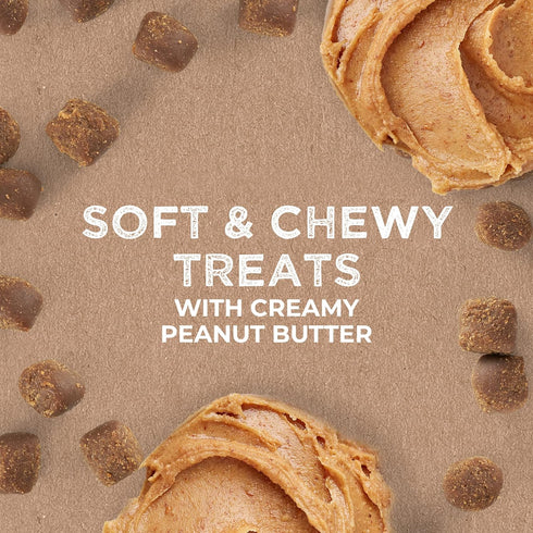Cloud Star Tricky Trainers Soft & Chewy Dog Training Treats 5 oz Pouch, Peanut Butter Flavor, Grain-Free Low Calorie Behavior Aid with 130 treats...