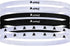 Athlé Skinny Headbands for Women and Men - 6 Pack - Elastic Headbands for Women and Men - Non Slip Silicone Grip - Lightweight and Comfortable Thi...