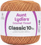 Aunt Lydia Coats Crochet 154-0310 Crochet, Cotton Classic Size 10, Copper Mist...