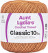 Aunt Lydia Coats Crochet 154-0310 Crochet, Cotton Classic Size 10, Copper Mist...