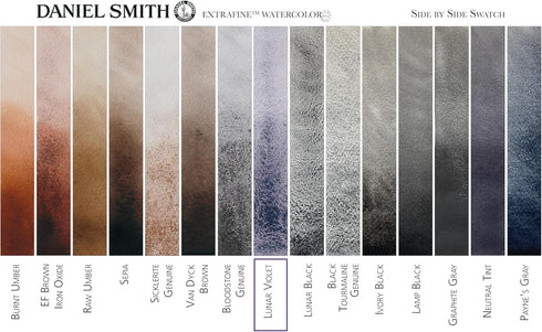 DANIEL SMITH Extra Fine Watercolor 15ml Paint Tube, Lunar Violet, 0.51 Fl Oz (Pack of 1)...