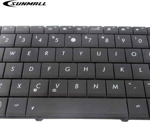 Keyboard Replacement Without Frame Compatible with Asus n53 k54l x55 x55u x55a x54c x54h x55vd x55c f55 f75 R500D R500DE R500N Series Laptop Black...