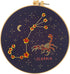 mozhijing constellation Embroidery Kit for Adults with Stamped Pattern, Round Beads for Embroidery DIY Crafting,Cross Stitch Beginner Kits with Fr...