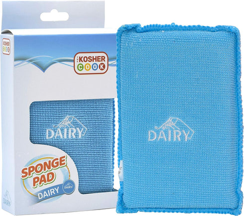 Dairy Blue Dishwashing Sponges - Heavy Duty Scouring Pad, Non Scratch Scrubber - Durable and Soft - Color Coded Home and Kitchen Accessories by Th...