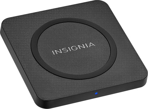 Insignia 10 W Qi Certified Wireless Charging Pad for Android/iPhone - Black - Model: NS-MWPC10K......