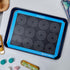 GUY DREAM Perforated Silicone Baking Mat 11-4/5" x 15-3/4" - 2PCs Choux Mat for Baking Cookie - Steaming Mesh For Half Size Cooking Sheet...