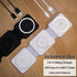 Charging Station for Multiple Devices - 3 in 1 Mini Wireless Foldable Magnetic Charger Dock - Travel Charging Pad (Compatible with iPhone 15/14/13...