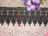 9CM Width Europe Chips Pattern Inelastic Embroidery Lace Trim,Curtain Tablecloth Slipcover Bridal DIY Clothing/Accessories.(4 Yards in one Package...