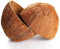 Natural Coconut Bowl Halves Coconut Shell for handicraft or pet feeder and candle maker and Christmas and Halloween decorations (2, with fiber)...