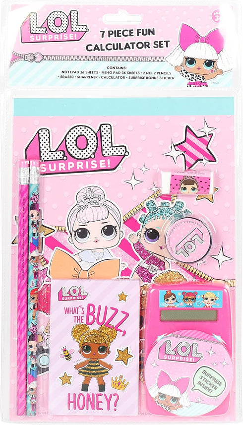 LOL Surprise 7 Piece Fun Calculator for Girls...