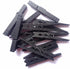 LWR CRAFTS Wooden Large Clothespins 3-5/16" 8.4cm 30 Pieces Per Pack (Black)...