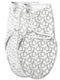 SwaddleMe Luxe Easy Change Swaddle, Ellie Elephant/Triangle Grey, Small/Medium (0-3 Months)...