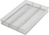 YBM Home Metal Silverware Organizer for In-Drawer Cutlery Storage, 3 Compartment Mesh Cutlery Flatware Tray Sorts Kitchen Utensils, Great for Offi...