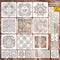 Mandala Stenils for Painting on Wood, 27Pcs Mandala Stencils for Crafts Small & Large Pattern, Plastic Reusable Rangoli Stencils for DIY Projects ...