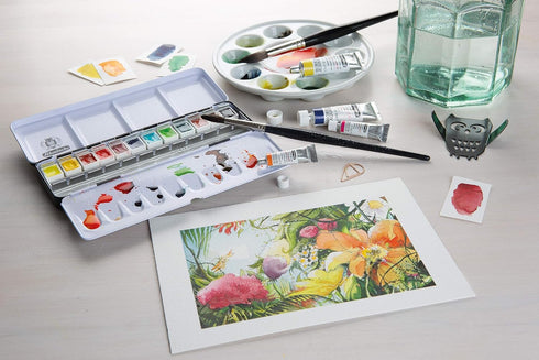 Schmincke - HORADAM® AQUARELL - finest artists' watercolours, May green - 15 ml...