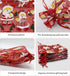 24PCS Christmas Organza Gift Bag 4X6 with Drawstring 11 Mix Pattern Small Goodie Candy Party Favor Xmas Gift Bags...
