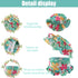 18-Inch Doll Clothing Accessories Sets - Different Mermaid Princess Costume Dress for Daughter Mother Friend Gift 35Pcs...