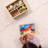Melissa & Doug Dinosaurs 4-in-1 Wooden Jigsaw Puzzles in a Storage Box (48 pcs) - FSC Certified...
