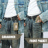 Rough Enough Boys Wallet for Kids Teen Preppy with Neck Lanyard Keychain with Zipper in Canvas Tactical Army Green...