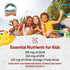 Barlean's Omega Pals Chirpin' Slurpin' Omega 3 for Kids, Yummy Lemonade Flavored Children's Liquid Fish Oil Supplement with 540 mg of EPA & DHA fo...