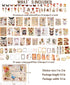 200 Pieces Vintage Scrapbook Supplies Pack for Junk Journal Planners DIY Paper Stickers Vintage Ephemera Pack Decoupage for Art Journaling Bullet ...