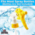 Leak-Free, Chemical Resistant Spray Head 5 Pk Industrial Spray Heads Only (No Bottles) for Auto/Car Detailing, Window Cleaning and Janitorial Supp...