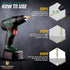 Damaged Screw Extractor Kit and Stripped Screw Extractor Set. Its A HassleFree Broken Bolt Extractor and Screw Remover Set (6 Piece Titanium)...
